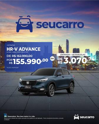 HONDA HR-V 1.5 DI I-VTEC TURBO FLEX ADVANCE CVT